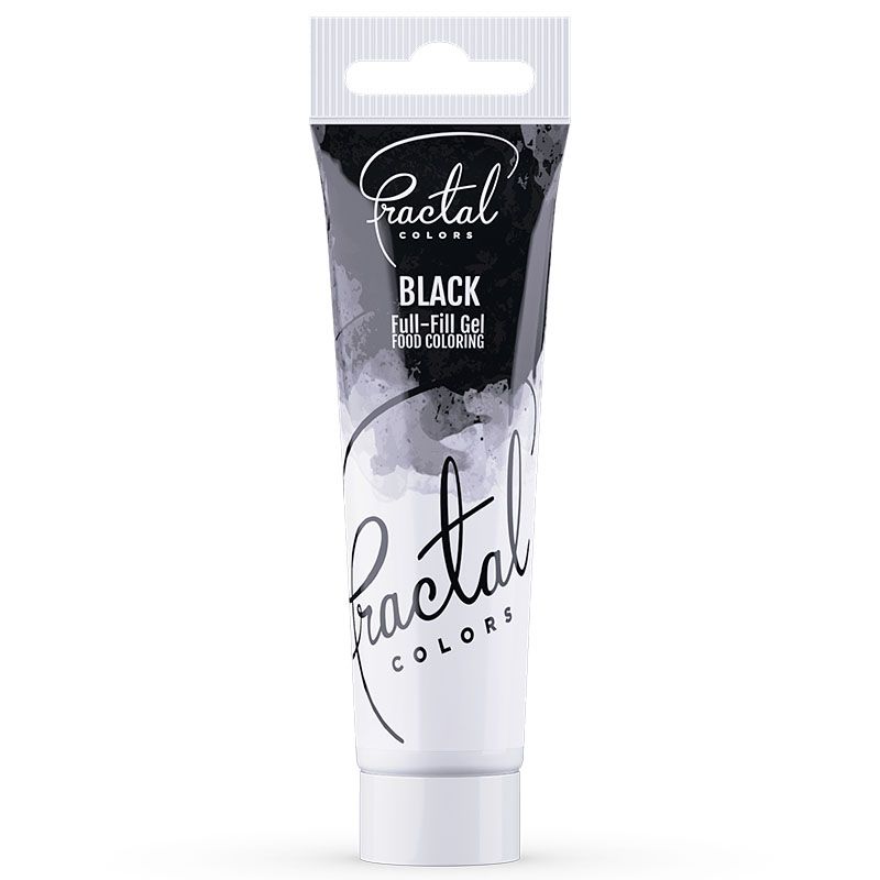 Black Full-Fill Gel Edible Lebensmittelfarbe 30g
